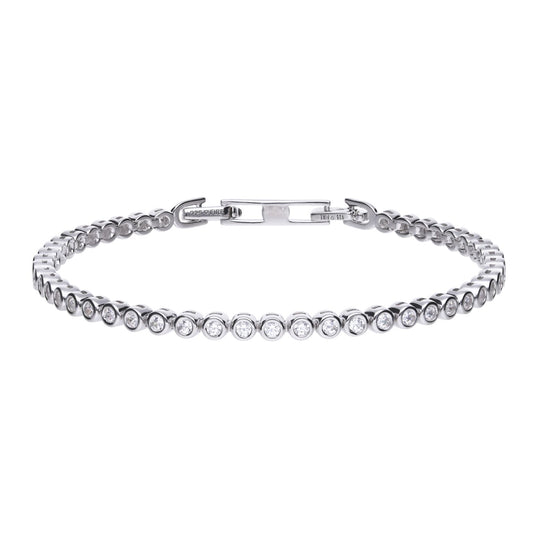 B5090 DF ZIRCONIA Tennis Bezel Bracelet