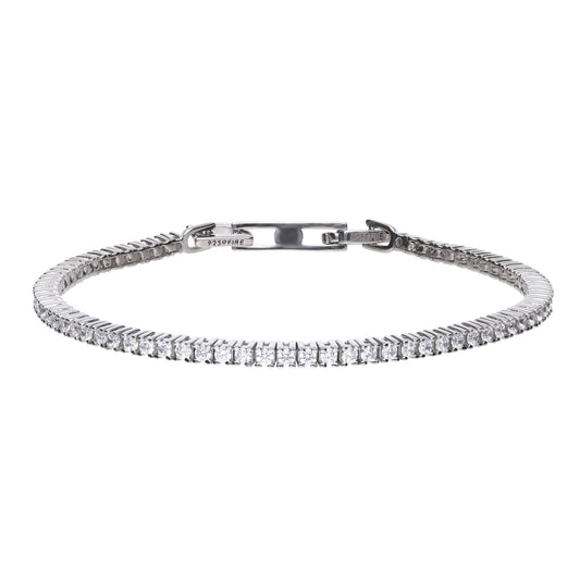B5096 DF ZIRC Fine Tennis Claw Bracelet