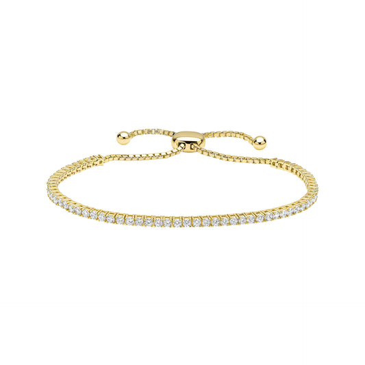 DF Adjustable Toggle Gold Plated Bracelet