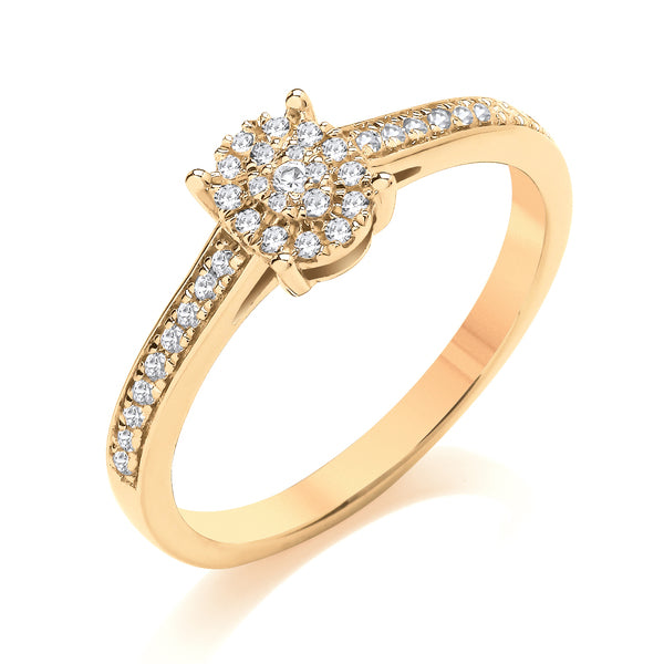 COG01 Round Engagement Ring