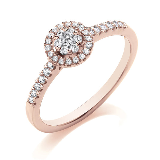 CRW03 Round Engagement Ring