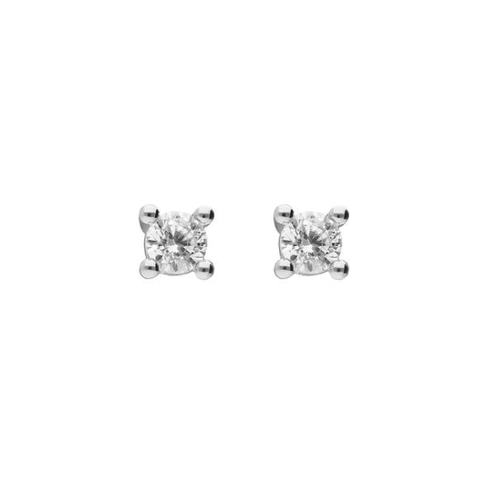 E6311 DF GD PL ZIRC 3mm Soltr Std Earrings