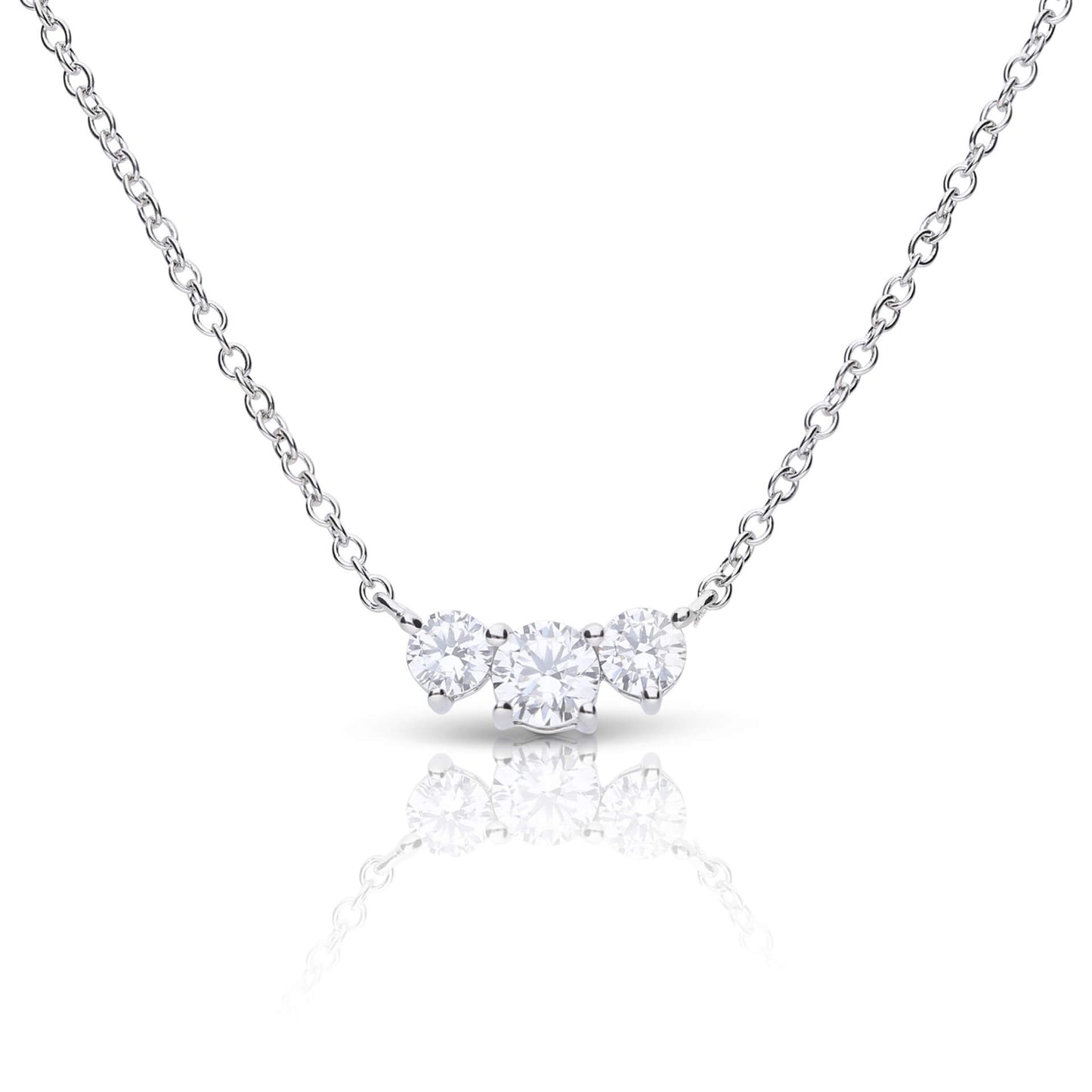 DF Trio CZ Necklace