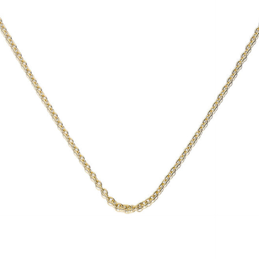 DF Gold Plate 45cm Curb Chain