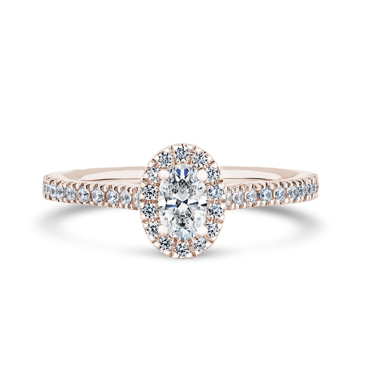 OHW03 Oval Engagement Ring