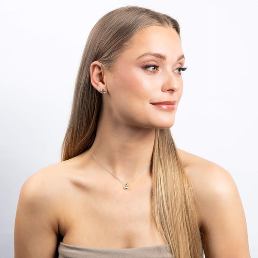 P4644 ZIRC Rub Over 1.50ct Soltir Pendant