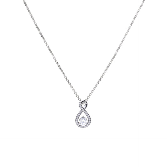 P4912 DF ZIRCONIA Infinity Pendant