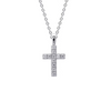 DF CZ Small Cross Pendant