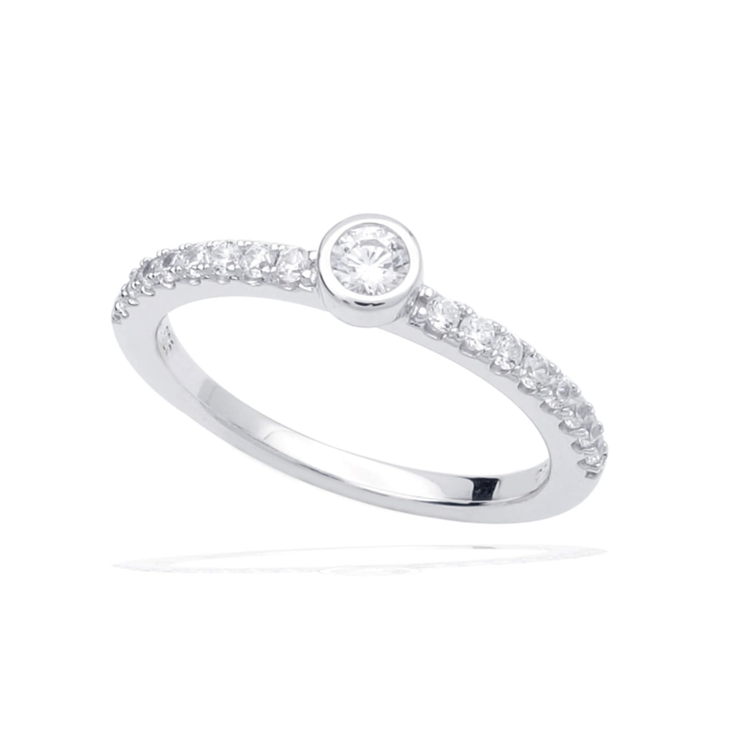 DF Round Set Multi-CZ Ring