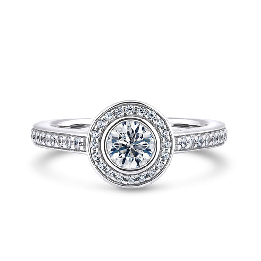 RHG01 Round Engagement Ring