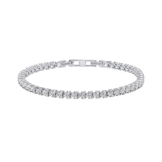 B5475 DF ZIRCONIA WHITE Tennis Bracelet