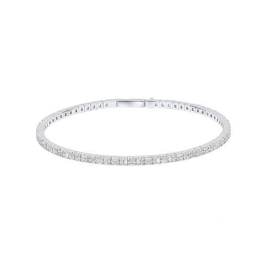 DF Multistone Flexi Bangle