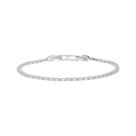 DF Fine Baguette Tennis 19cm Bracelet