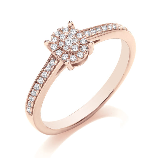 COG01 Round Engagement Ring