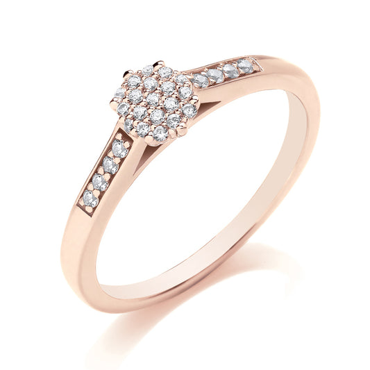 COG02 Round Engagement Ring