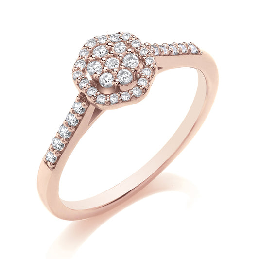 CXW01 Round Engagement Ring