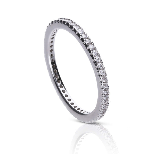 DF Micro Multi-CZ Eternity Ring